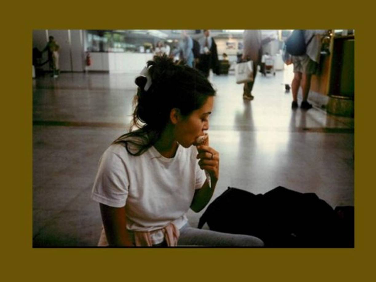 Así lucía Kim a los 15 años de edad.<br/><br/>'¿Cuándo es el Día Nacional del Helado? (Esta imagen fue tomada por Shelli Azoff cundo yo tenía 15 años. Mi primer viaje a Europa de gira con los Eagles), escribió Kim Kardashian.