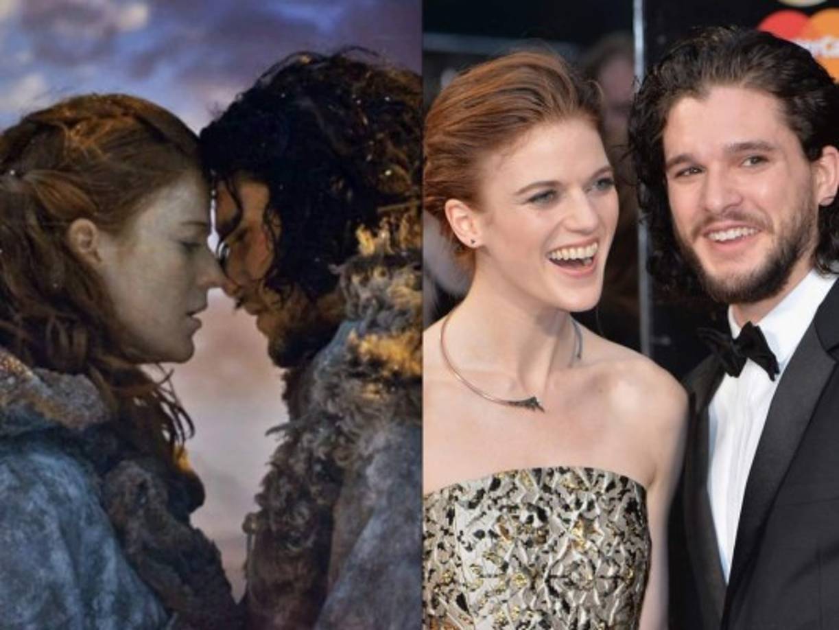 Harington y Leslie, ambos de 31 años, se conocieron en 2012 en el set de la serie.