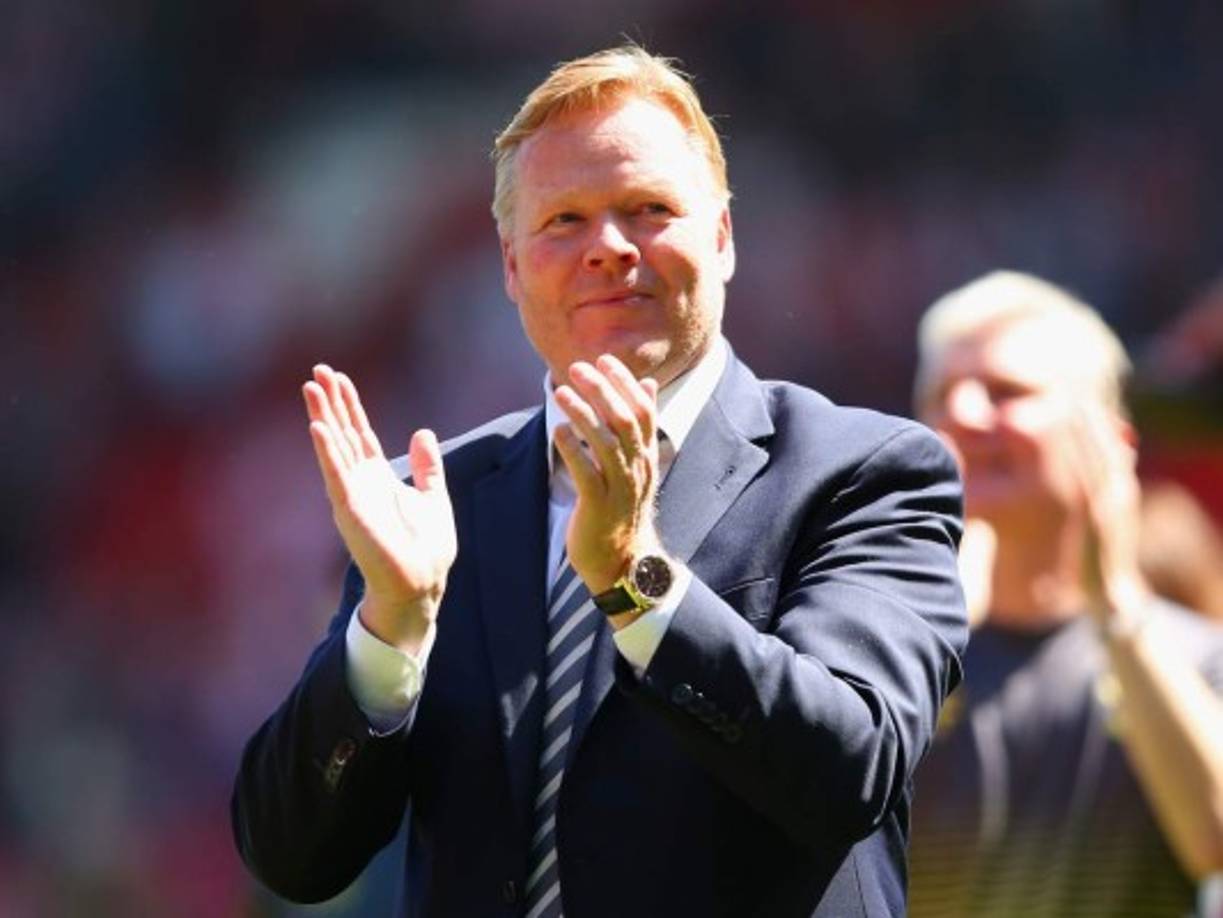 Ronald Koeman, ex entrenador del Everton, es el principal candidato, según varios medios holandeses, para ocupar el banquillo de la selección de Holanda.