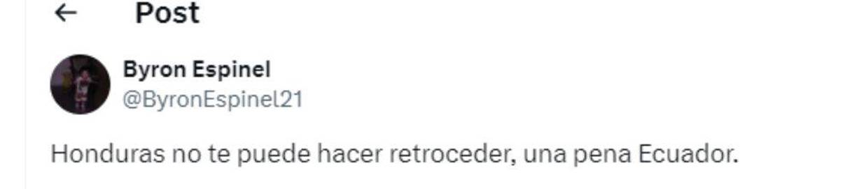 Enfado y preocupación en Ecuador por lo ocurrido ante Honduras