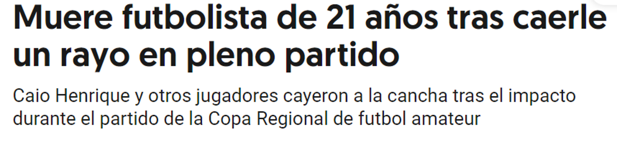 Tras la tragedia, el director municipal de Deporte Santo Antonio da Platina, se pronunció sobre los hechos y contó el relato de lo sucedido.