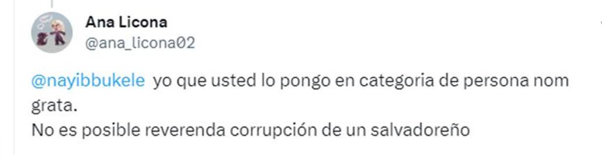 Otros hondureños se han ingeniados con mensajes en donde le piden al presidente Bukele de El Salvador que tome cartas en el asunto con Iván Barton. 