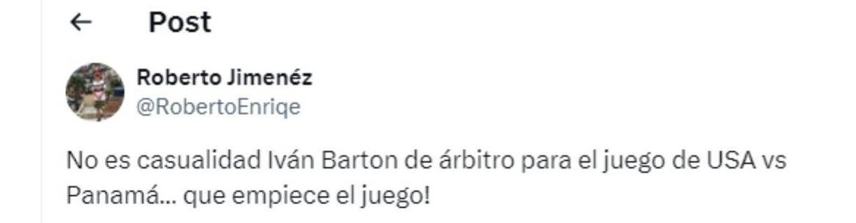 ”No es casualidad”, indican los panameños reaccionando de forma molesta.