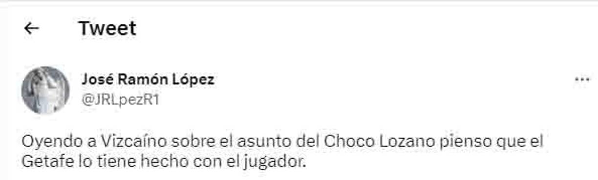 “El Getafe lo tiene con el jugador”, señalan algunos españoles al dar su punto de vista sobre el futuro del Choco.