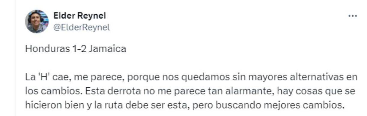 Elder Leiva dio su punto de vista. 