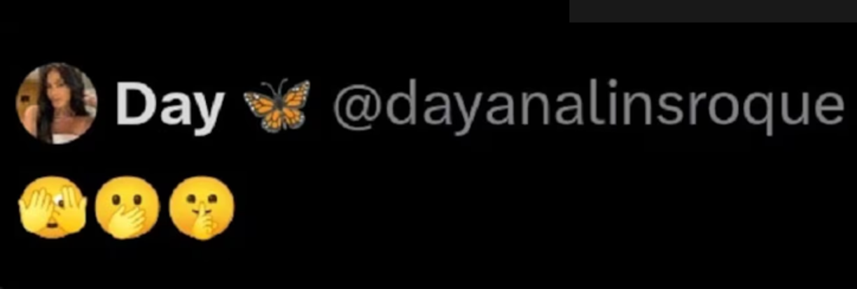 La influencer brasileña, Dayana Lins, se limitó a publicar tres emojis que bastaron para convertir su mensaje en viral dada la situación de su pareja en el conjunto azulgrana.