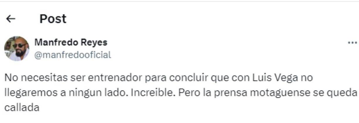 Luis Vega fue señalado por su penal cometido en el tramo final del primer tiempo.