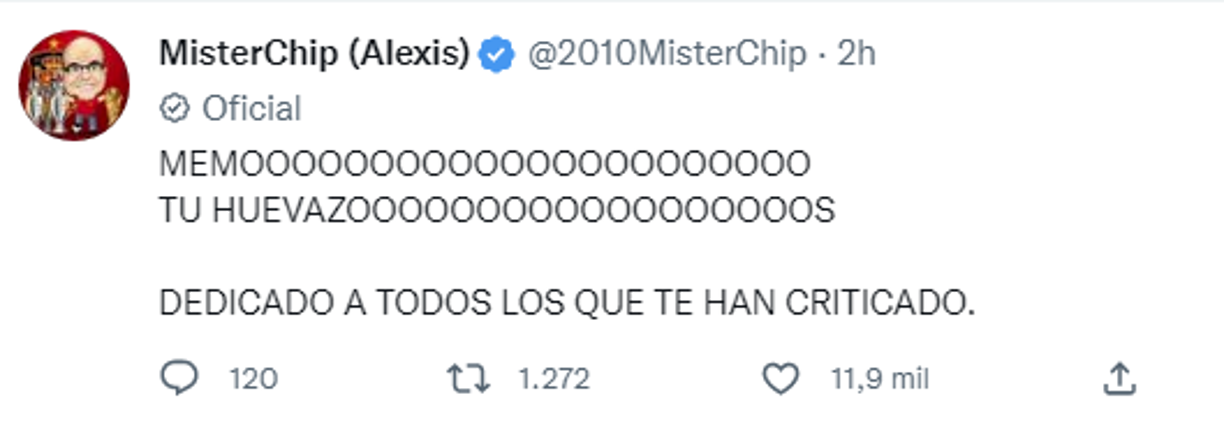 Asimismo, le dio su apoyo tras tapar el penal a Robert Lewandowski.