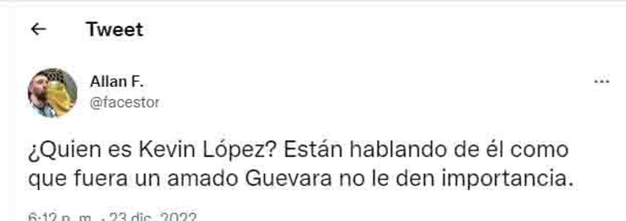 Un sector de la afición del Motagua reacciona molesta por el fichaje de Kevin López por el Olimpia.