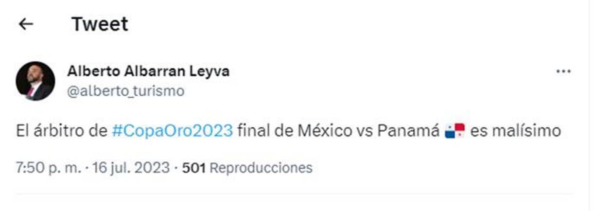 Un sector calificó de “malísimo” el trabajo de Said Martínez.