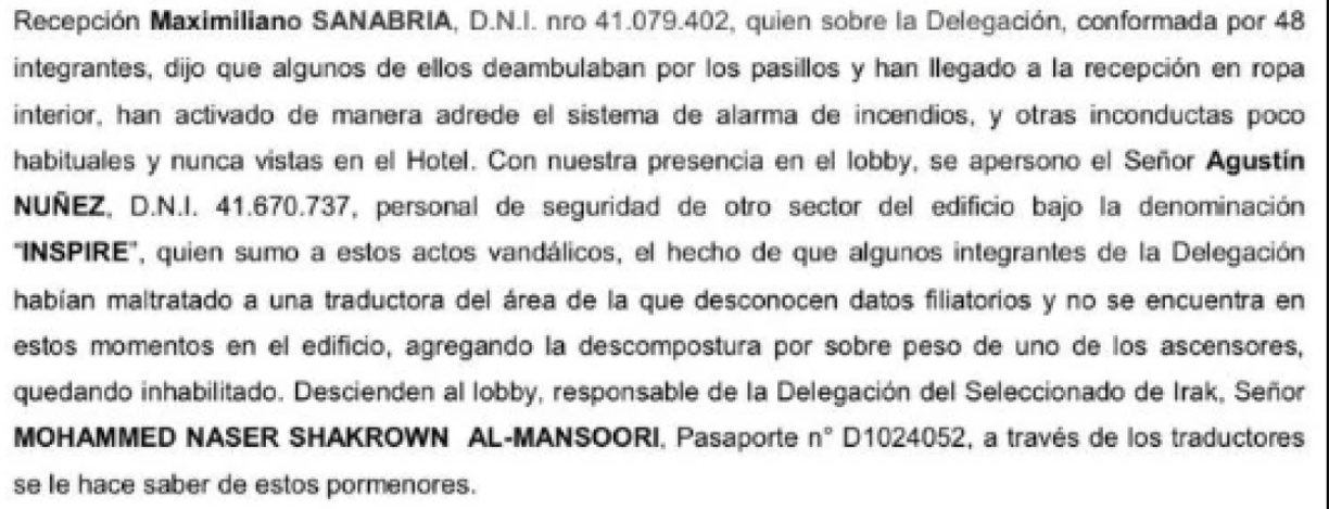 Escándalo en el Mundial Sub-20: Denuncia por abuso sexual y destrozos