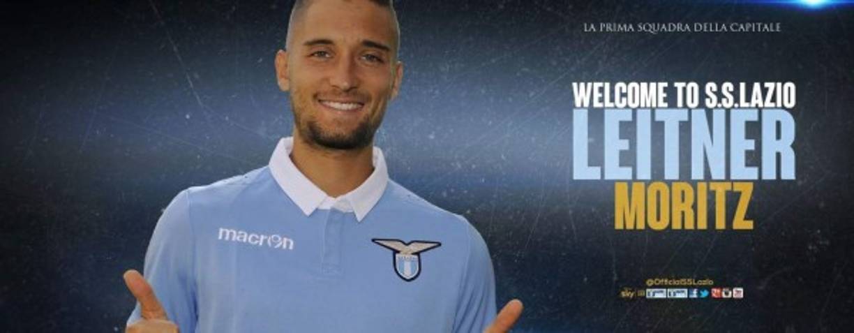 La Lazio ha firmado al centrocampista alemán Moritz Leitner procedente del Borrusia Dortmund hasta 2021.