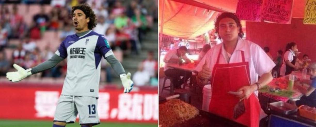 El portero mexicano 'Memo' Ochoa y un cocinero mexicano, tienen su parecido.