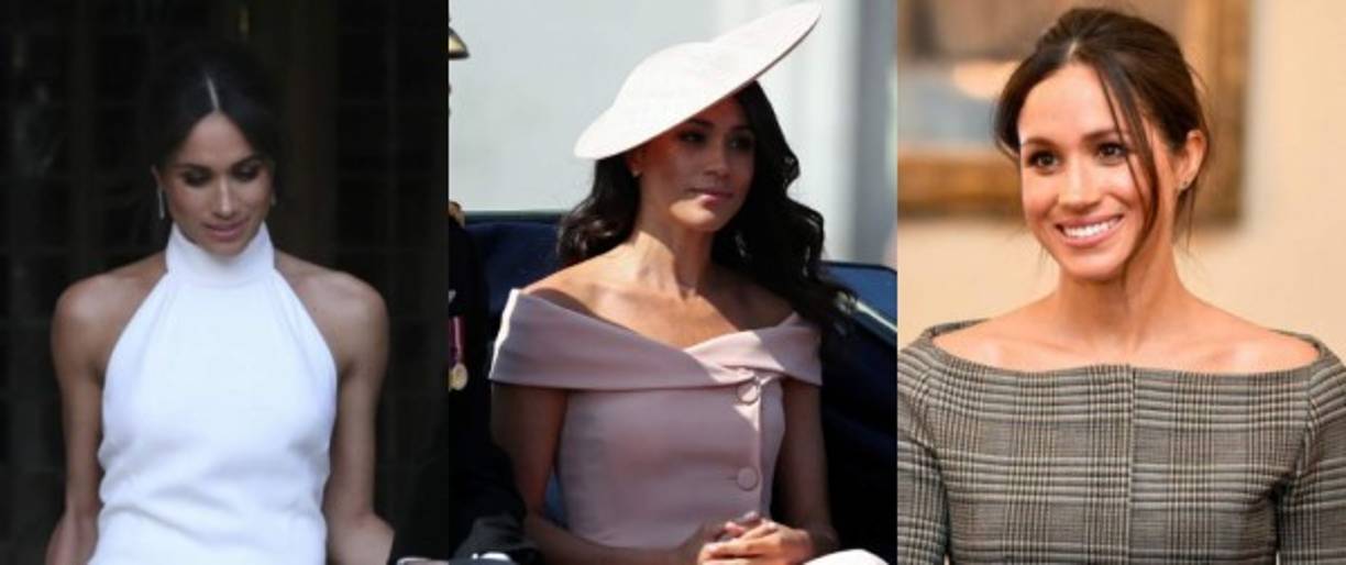 1. Atuendos demasiado 'sensuales'.<br/><br/>Desde su compromiso hasta su boda, Markle no renunció a uno de sus looks favoritos, el escote bateau, mostrando sus hombros en más de una ocasión.<br/><br/>¿El escandalo? Pues según expertos en los protocoles reales es habitual que las mujeres reales no usen estilos 'demasiado reveladores'.<br/>