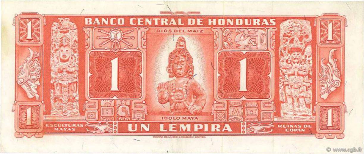 La parte trasera continuaba haciendo referencia a Copán Ruinas.