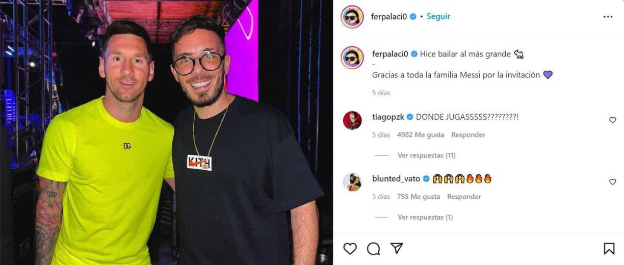 Tras conocerse la noticia del contagio de Messi, se desató una polémica en Argentina por los eventos en los que estuvo el futbolista en las fiestas de fin de año. Un DJ compartió con el crack rosarino y hoy es señalado por los fans del atacante del PSG.