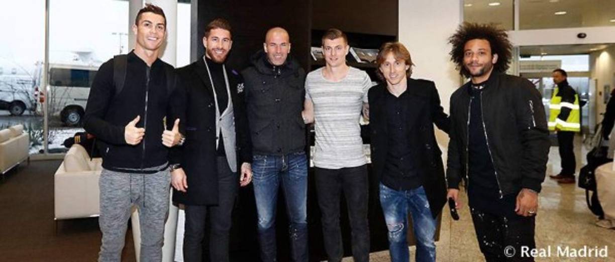 La Fifa entrega este lunes los 'Best FIFA Football Awards' en Zúrich, Suiza, y las grandes estrellas del Real Madrid han sido las primeras en llegar. <br/>