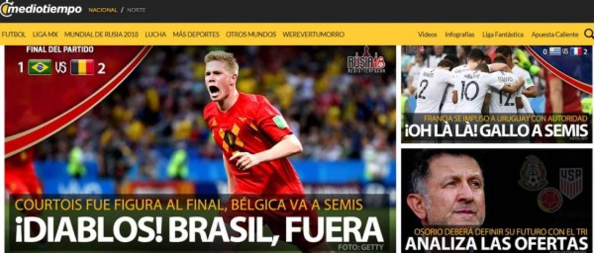 Medio Tiempo de México.