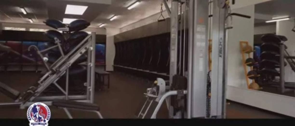 El Centro de Alto Rendimiento del Olimpia cuenta con su propio gimnasio.