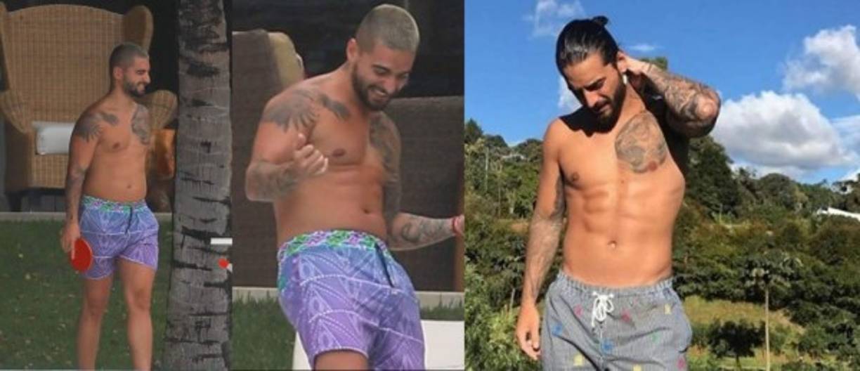 Aunque sus seguidores están más que acostumbrados a verle lucir su torso desnudo en su cuenta de Instagram, esas imágenes resultaban bastante chocantes debido a la barriguita que parecía sobresalirle por encima del bañador.