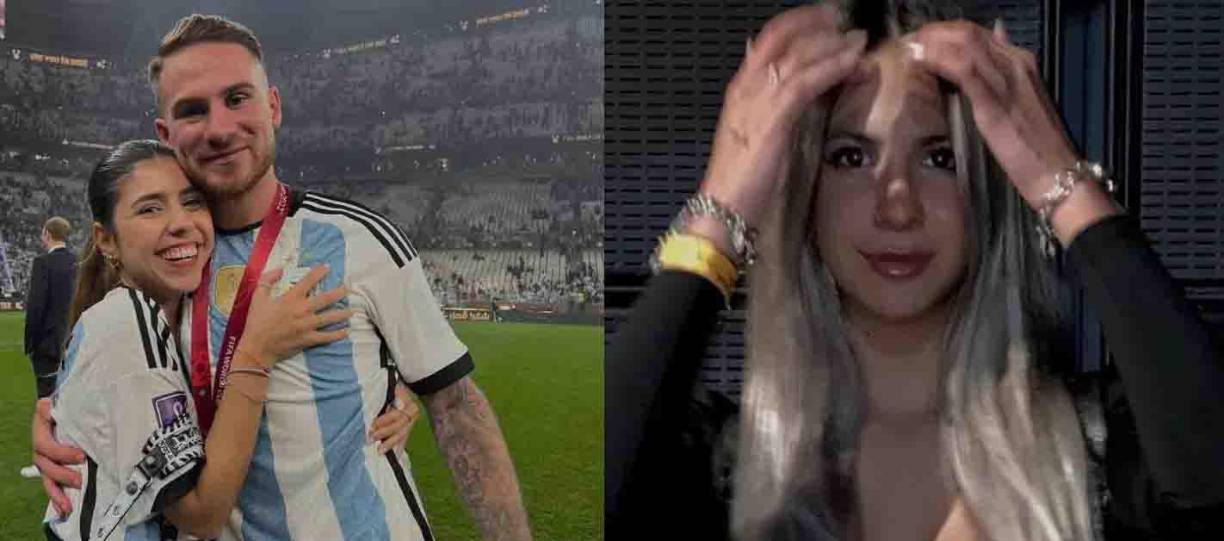 Según la prensa Argentina, Alexis Mac Allister dejó a Cami Mayan (izquierda), su novia desde hace casi una década, por Ailén Cova (derecha), su mejor amiga.