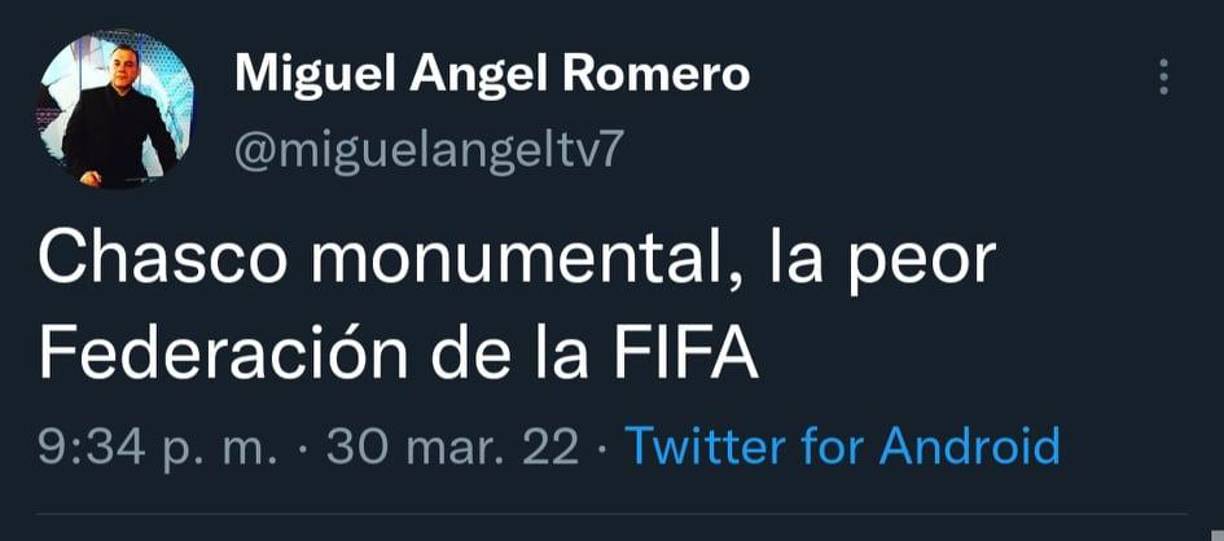 Periodistas deportivos también han señalado a los dirigentes de la Fenafuth tras el ridículo de Honduras en esta octagonal.