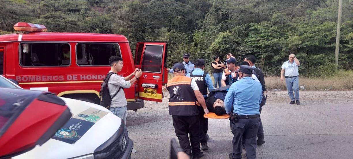 Jorge, el 17 de enero fue llevado de emergencia al hospital regional de occidente para ser atendido por las fuertes lesiones que sufrió tras el accidente, pero luego fue remitido al Hospital Mario Catarino Rivas en la ciudad de San Pedro Sula por su delicada salud.