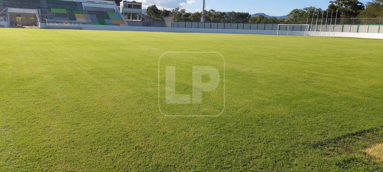 Se tomó la decisión de remover por completo el engramillado de bermuda y la instalación de un nuevo sistema de drenaje.