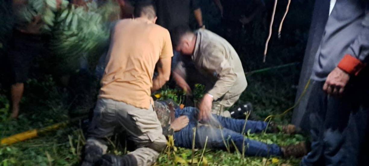 El hecho ocurrió a orillas de la carretera CA-4 en el barrio Las Tejeras de Quimistán, a eso de las 5:30 de la tarde de este martes 24 de septiembre.