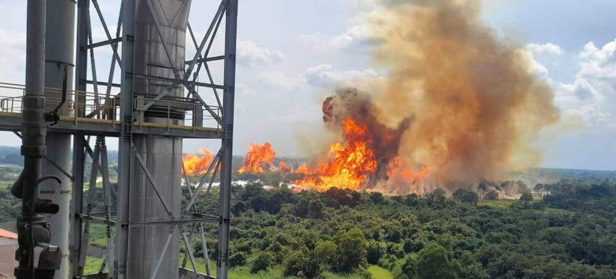 La planta Muscar distribuye gas a los campos petrolíferos de la compañía para procesos de reinyección.
