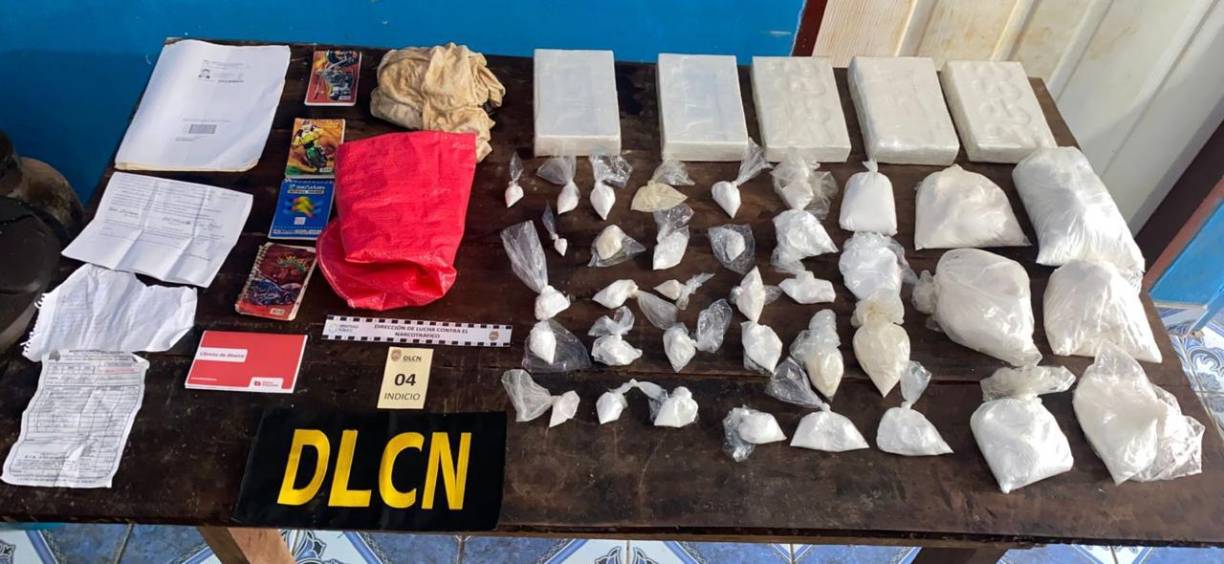 Se realizaron diferentes decomisos de paquetes de cocaína.