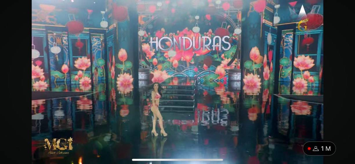 La bella catracha no pasó desapercibida y logró convertirse en la más fuerte de Centroamerica. 