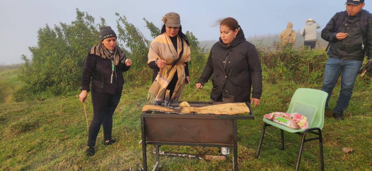 Las actividades de inicio se concentraron en Yamaranguila, donde los visitantes disfrutaron de practicar senderismo al unto más frío del país en la comunidad Buenos Aires El Pelón. 