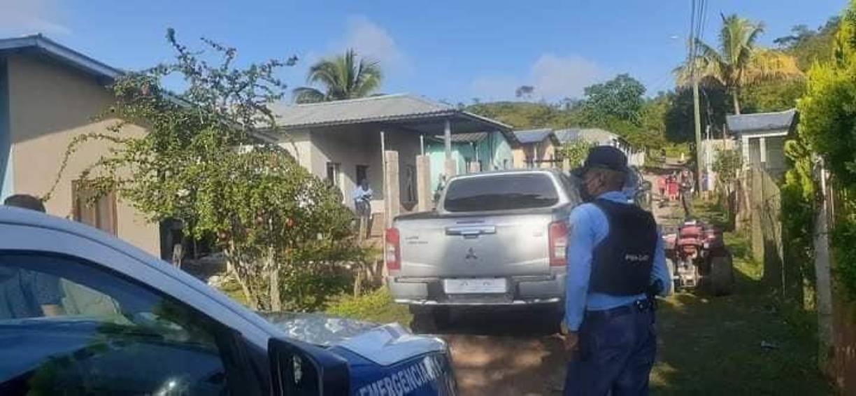 El dantesco crimen contra la sexagenaria ocurrió en la Col. Porfirio Martínez, del municipio de Yoro. 