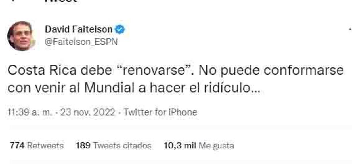 David Faitelson dejó un contundente mensaje.