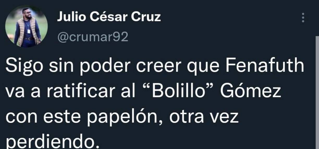 Un sector de la prensa deportiva ha exigido la salida del “Bolillo” Gómez en el banquillo de la escuadra hondureña.