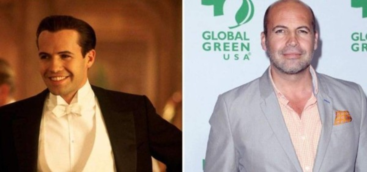 Billy Zane (Cal Hockley) ya tiene 54 años y sí, está calvo. Su carrera no ha sido muy éxitosa como el del resto del reparto.