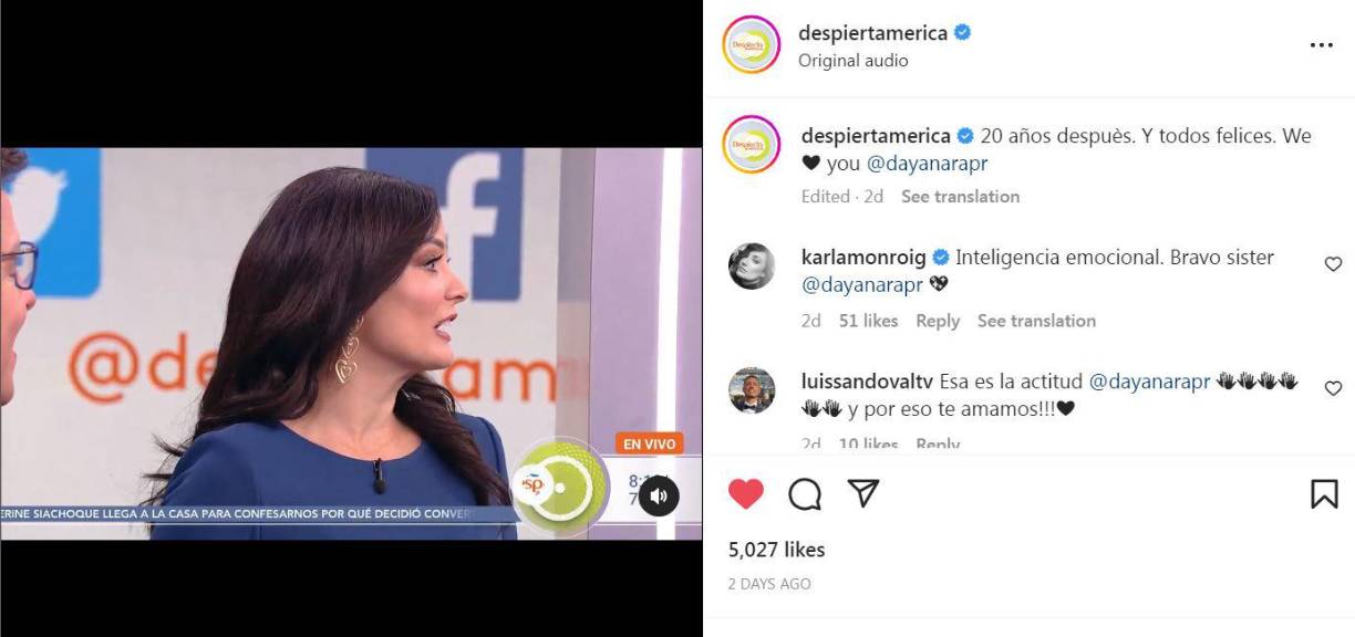 Dayanara Torres tuvo una respuesta brillante que dejó a todos sorprendidos. 
