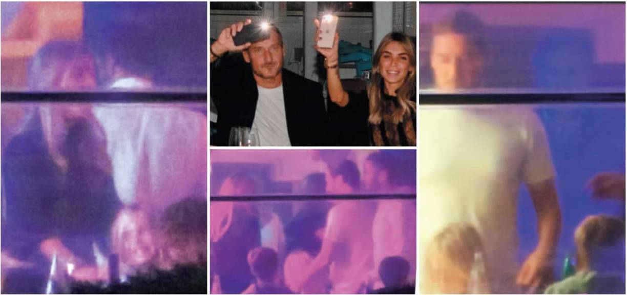 La relación entre Totti y Bocchi comenzó como una amistad. Hoy la chica es la nueva novia del exjugador italiano. 