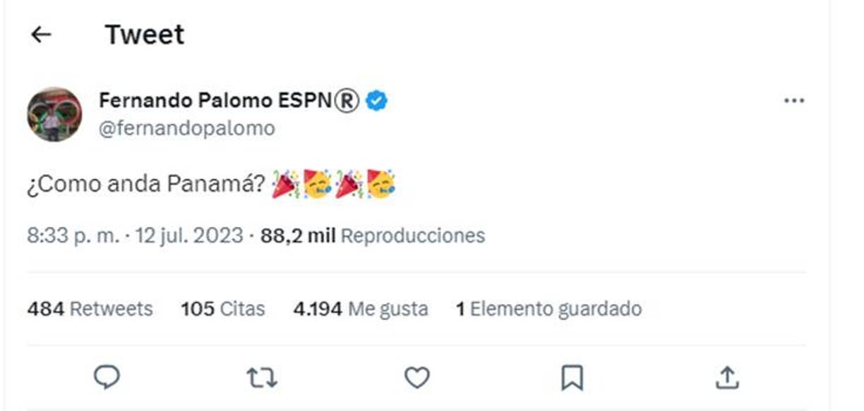 Fernando Palomo de ESPN.