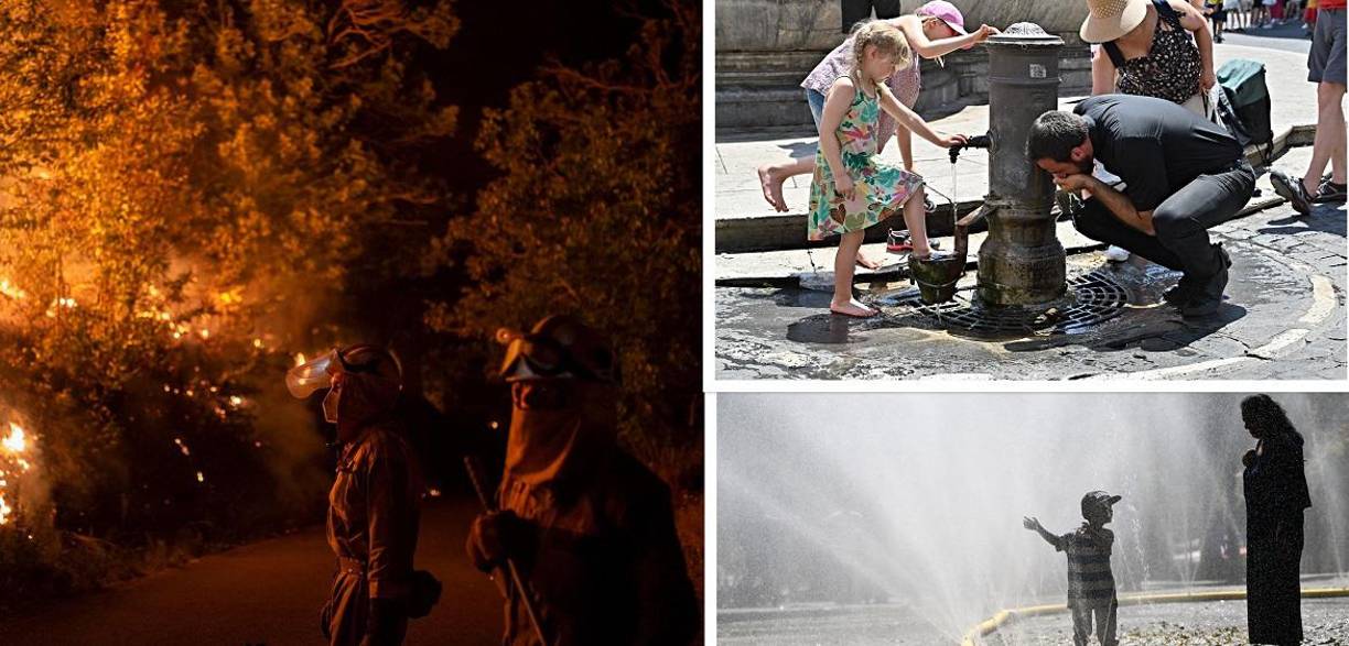 Más caliente que el Sahara: El Reino Unido bate su récord de calor y la península ibérica arde