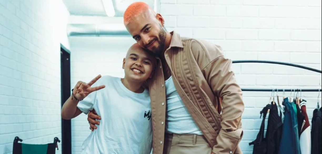 La historia de Maluma y Bastian Matías Madrid Ramírez, de 14 años, conmocionó al mundo hace casi dos años.