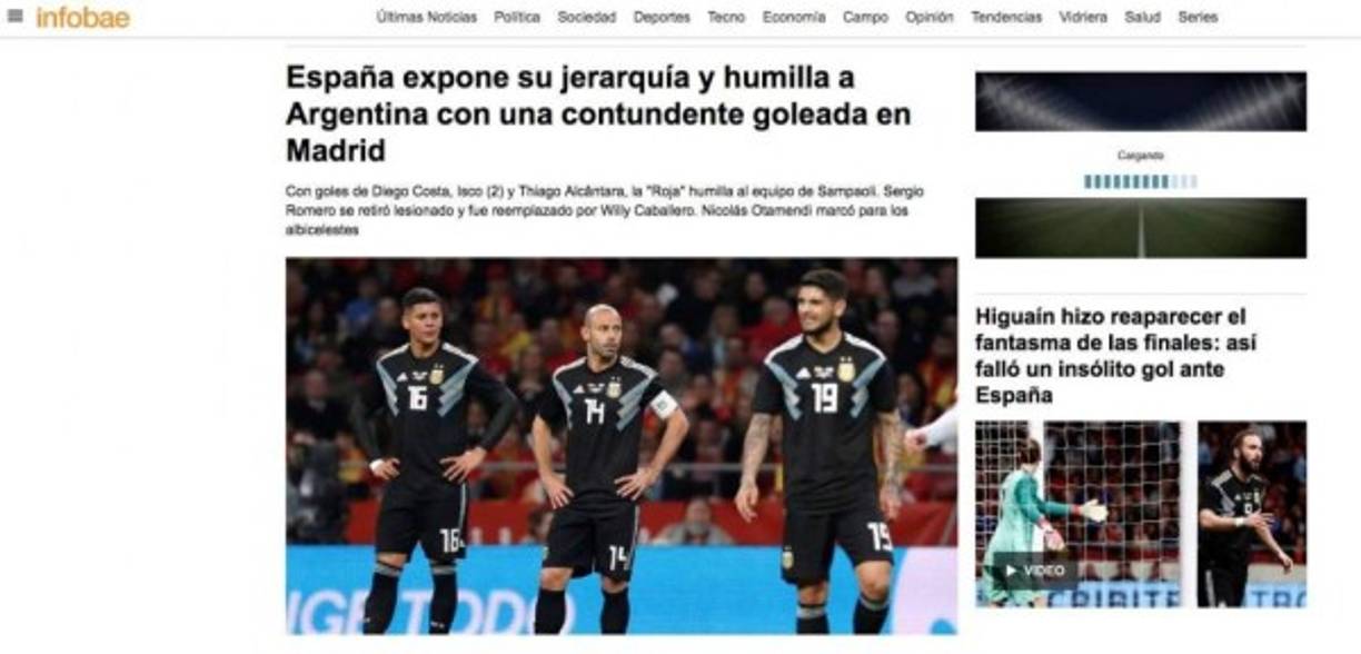 Infobae de Argentina.