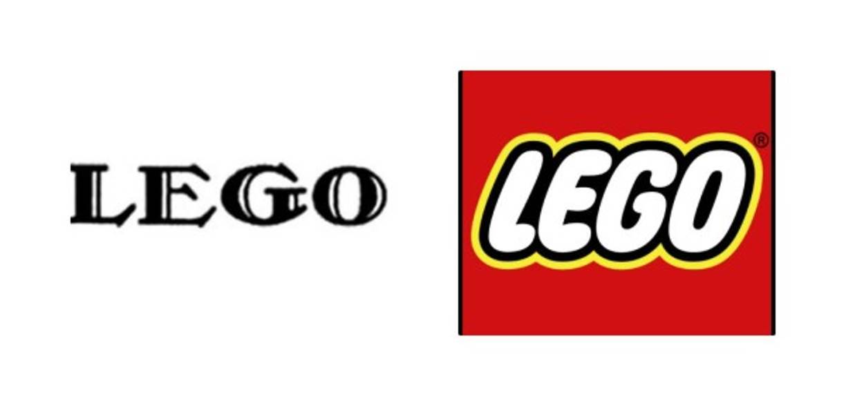 La forma tan sencilla del logo de esta marca de bloques de juguete para armar se debe a que cuando salieron al mercado en 1932 estaban hechos de madera. El logo actual de LEGO se utilizó por primera vez en 1973, pero se le hizo una modificación importante en 1998 para llegar a su forma actual.