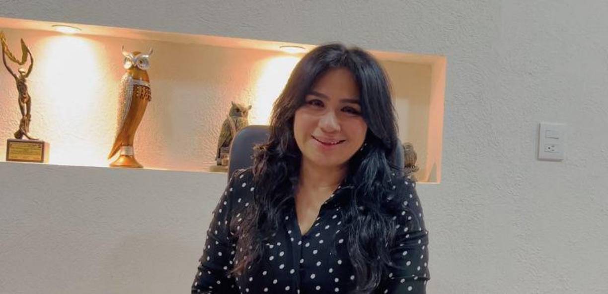 La docente labora en la Universidad Veracruzana (UV, de México), es abogada litigante y presidenta presidenta de la asociación civil Justicia Proactiva Internacional A.C. 