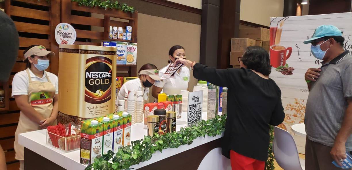 También hay un espacio para todos los amantes del café. 