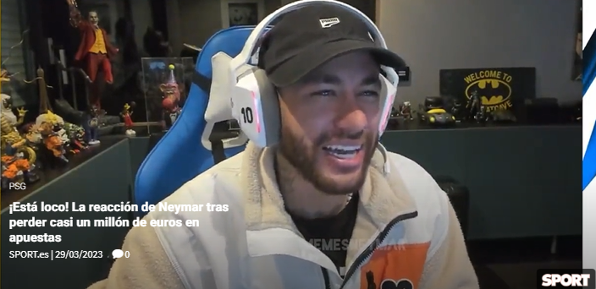 Aunque también lo tomó de buena forma y comienzó a hacer bromas mientras se escuchaban las risas de sus acompañantes.