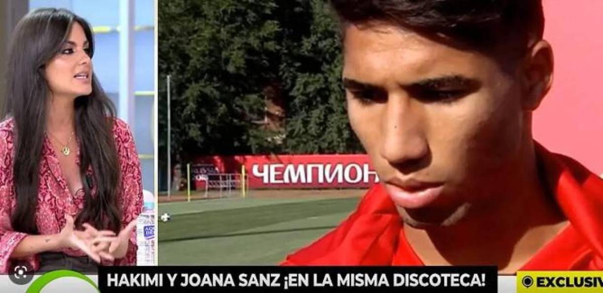 Al parecer la comunicadora se encontraba en el lugar y contó: “cuando llegamos, nos encontramos que entra una persona de incógnito, que venía supertapado. Luego ya se desprende de sus atuendos y era Achraf”.