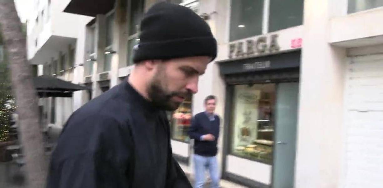 Piqué viajó recientemente a Miami para ver a sus hijos.