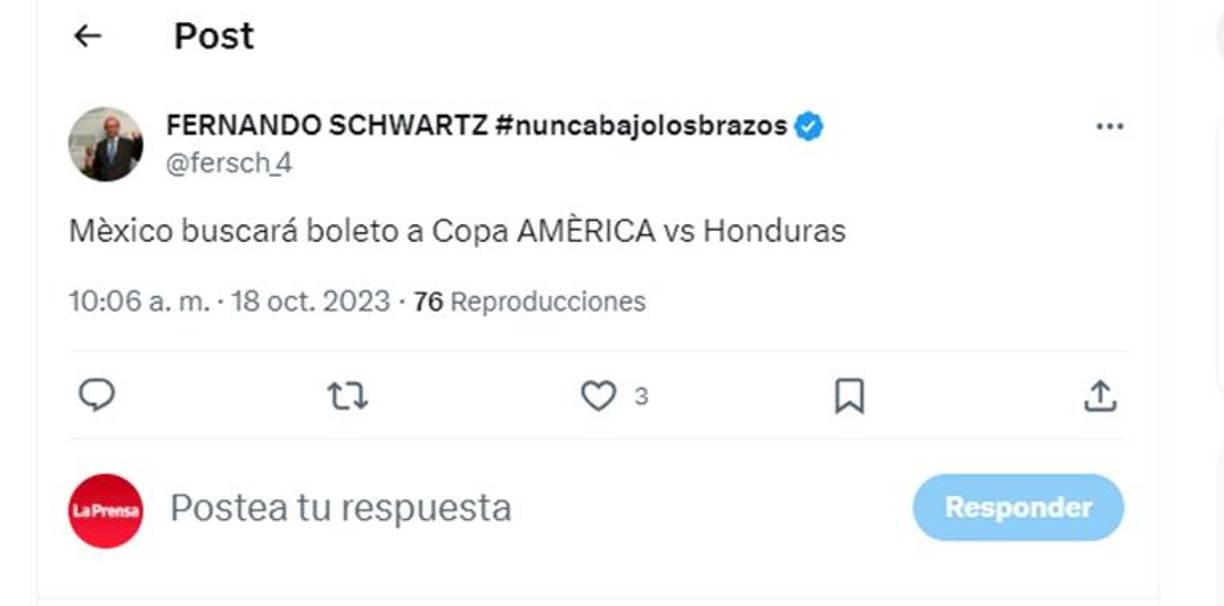 Periodistas mexicanos comienzan a pronunciarse sobre el duelo que sostendrá México ante Honduras ya que es un juego clave ya que está en juego el boleto a la Copa América 2024.